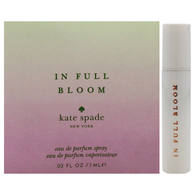Kate Spade In Full Bloom for Women EDP Spray Vial - 1 ml