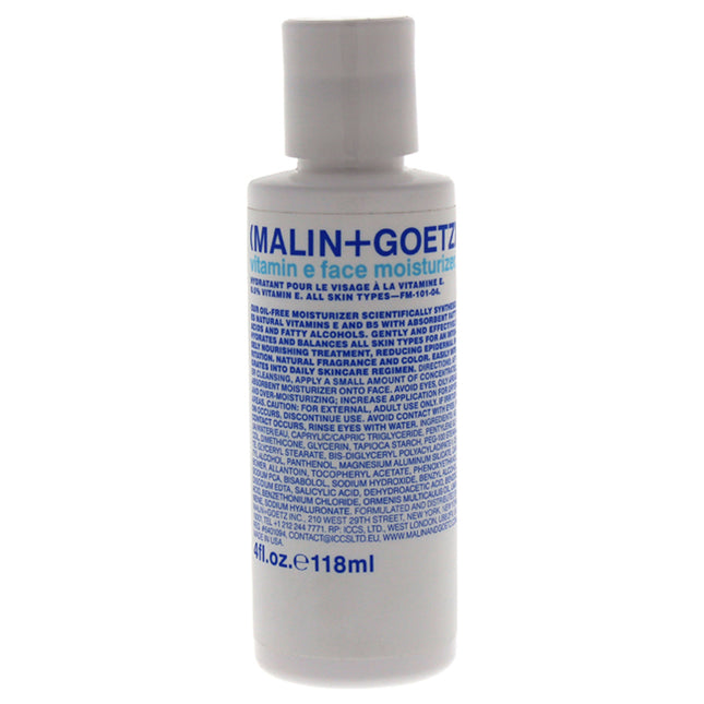 Malin + Goetz Vitamin E Face Moisturizer for Men - 4 oz Moisturizer