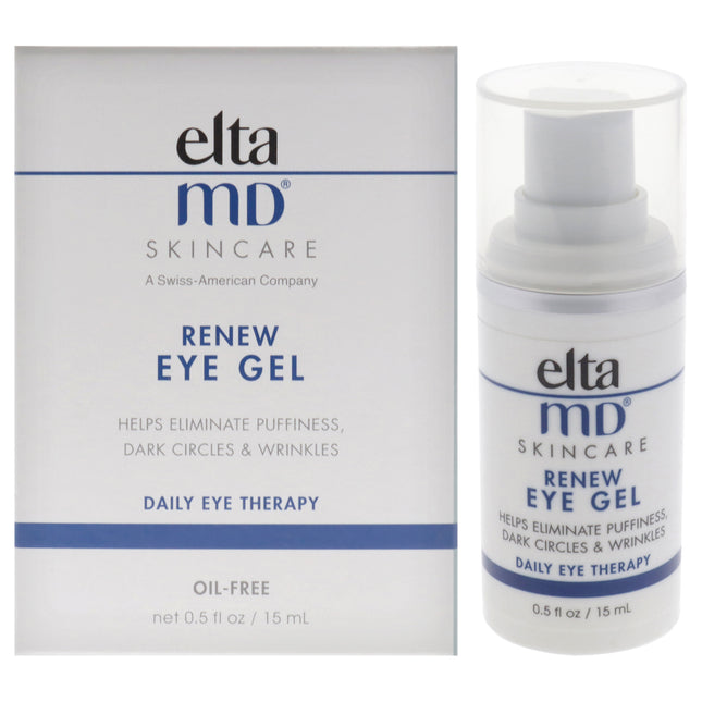 EltaMD Renew Eye Gel - Reduce Puffiness and Dark Circles, 0.5 oz Gel for Unisex