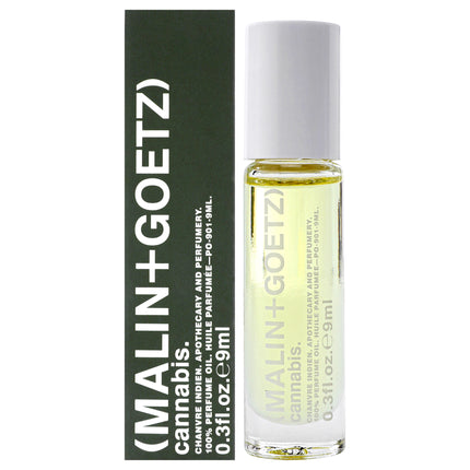 Malin + Goetz Cannabis Perfume Oil Rollerball - Unisex 0.3 oz Perfume Oil