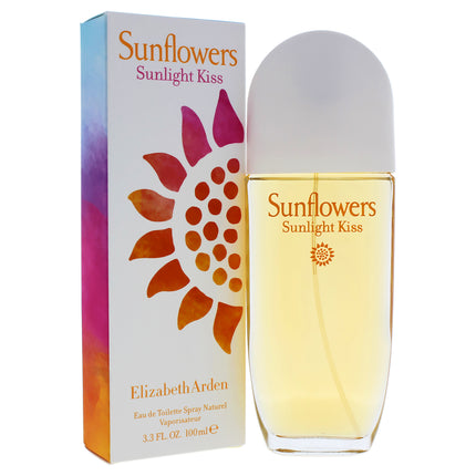 Sunflowers Sunlight Kiss by Elizabeth Arden for Women - 3.3 oz EDT Spray - Captivating Floral Fragrance for Summer Sunshine