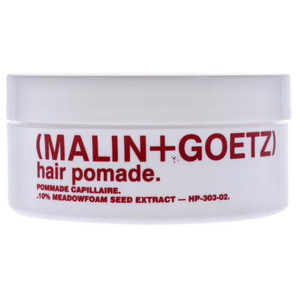 Malin + Goetz Hair Pomade for Men - 2 oz Hair Styling Pomade