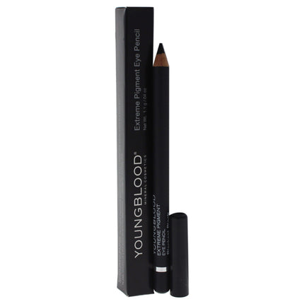 Youngblood Extreme Pigment Eye Pencil in Blackest Black - Long-lasting Eye Makeup for Women by Youngblood, 0.04 oz