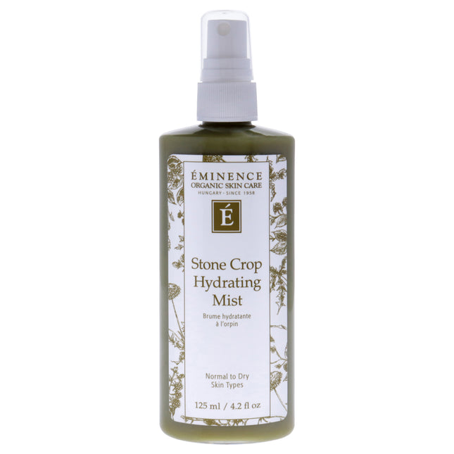 Eminence Stone Crop Hydrating Mist - 4.2 oz Spray for Unisex - Refreshing and Hydrating Face Mist