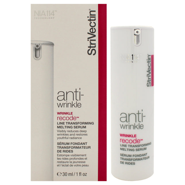 StriVectin Anti-Wrinkle Recode Line Transforming Melting Serum for Women - 1 oz Serum