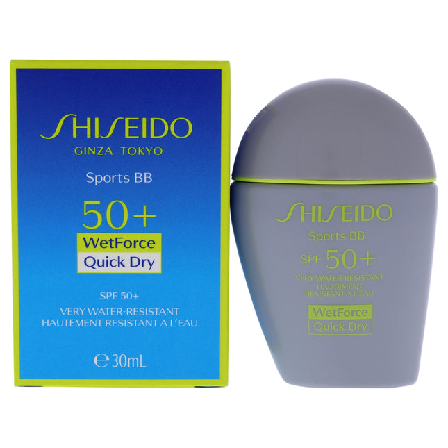 Shiseido Sports BB WetForce SPF 50 Dark 1 oz Sunscreen for Unisex - Ultimate Protection for Active Lifestyles