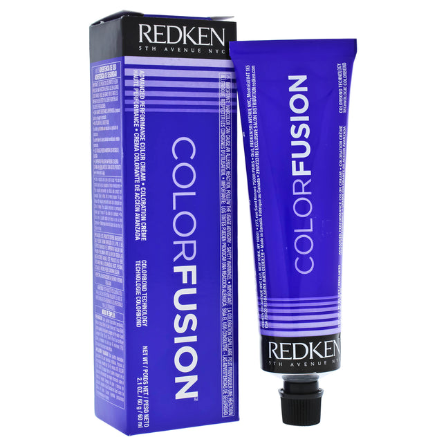 Redken Color Fusion Color Cream Cool Fashion 5Va Violet-Ash Hair Color for Unisex - 2.1 oz