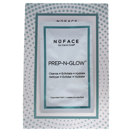 NuFace Prep-N-Glow Textured Cleansing Cloth for Women - 1 Pc Cloths
