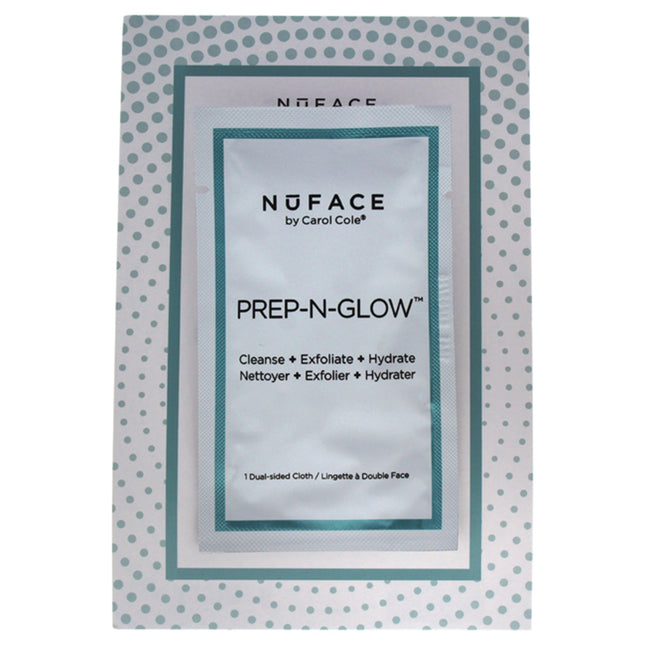 NuFace Prep-N-Glow Textured Cleansing Cloth for Women - 1 Pc Cloths