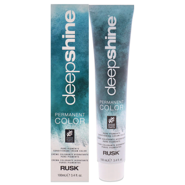 Rusk Deepshine Pure Pigments Conditioning Cream Color 10.11AA Intense Platinum Ash Blonde for Unisex - 3.4 oz Hair Color