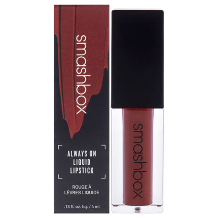 SmashBox Always On Liquid Lipstick - Disorderly for Women - 0.13 oz Lipstick