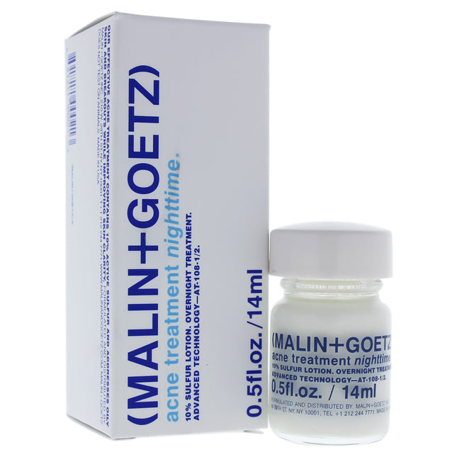 Malin + Goetz Acne Nighttime Treatment for Unisex - 0.5 oz Treatment for Clearer Skin