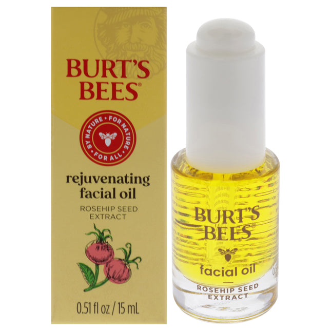 Burts Bees Rejuvenating Facial Oil for Women - Lightweight and Nourishing Formula