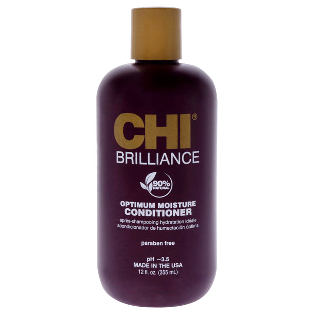 CHI Deep Brilliance Optimum Moisture Conditioner for Unisex - 12 oz Conditioner - Reviews & Benefits
