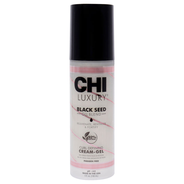 CHI Luxury Black Seed Oil Curl Defining Cream Gel - 5 oz Cream for Unisex