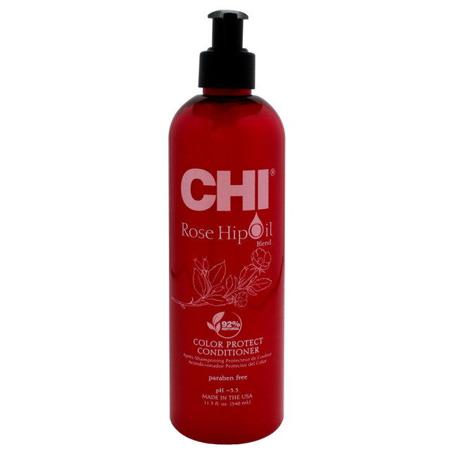 CHI Rose Hip Oil Blend Color Protect Conditioner - 11.5 oz for Unisex