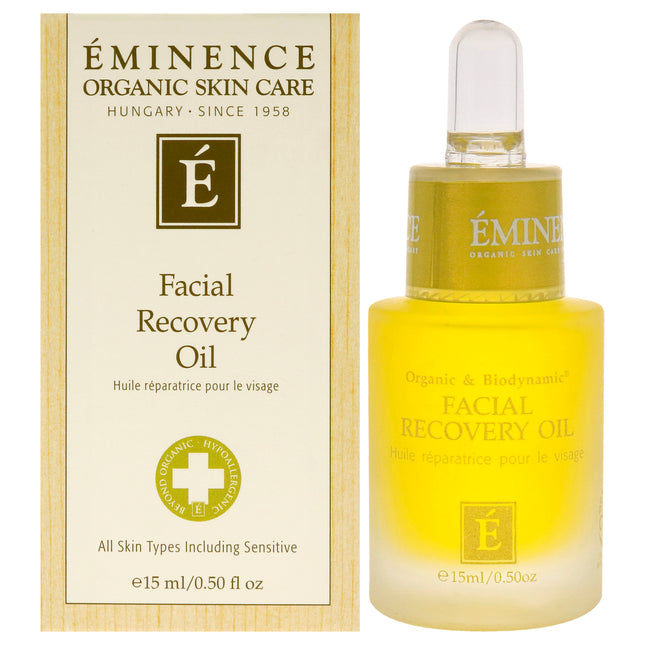 Eminence Facial Recovery Oil - 0.5 oz Oil for Unisex - Skin Care Essential