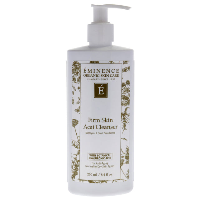 Eminence Firm Skin Acai Cleanser for Unisex - 8.4 oz Cleanser for Firming and Nourishing Skin