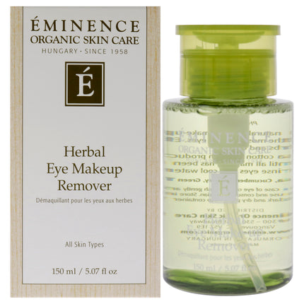 Eminence Herbal Eye Makeup Remover - Gentle Makeup Remover for Unisex - 5.07 oz