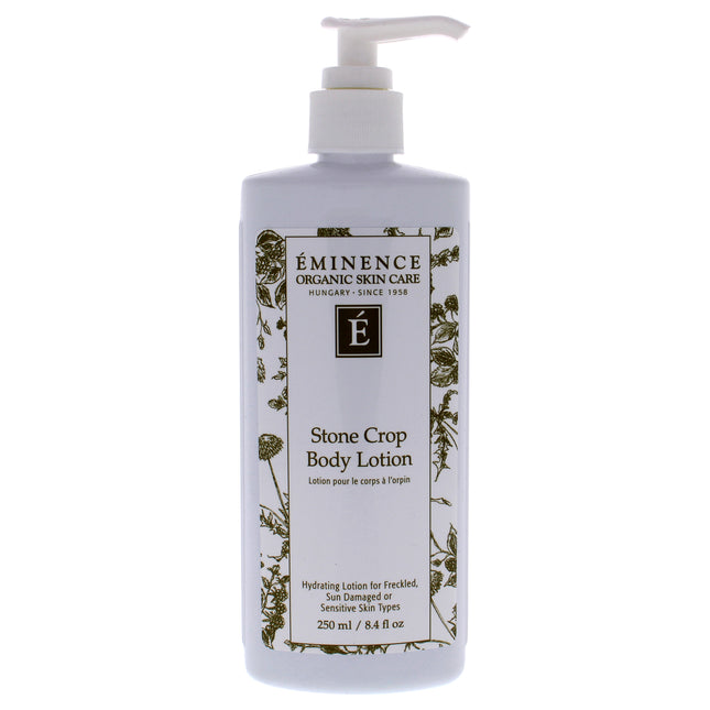 Eminence Stone Crop Body Lotion for Unisex - 8.4 oz Body Lotion for Hydrated Skin