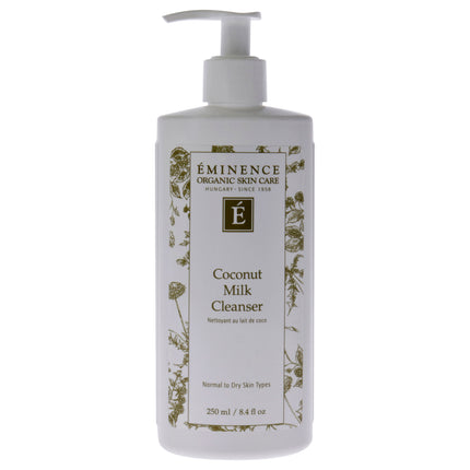 Eminence Coconut Milk Cleanser for Unisex - Hydrating Facial Wash for All Skin Types