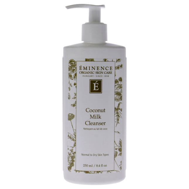 Eminence Coconut Milk Cleanser for Unisex - Hydrating Facial Wash for All Skin Types
