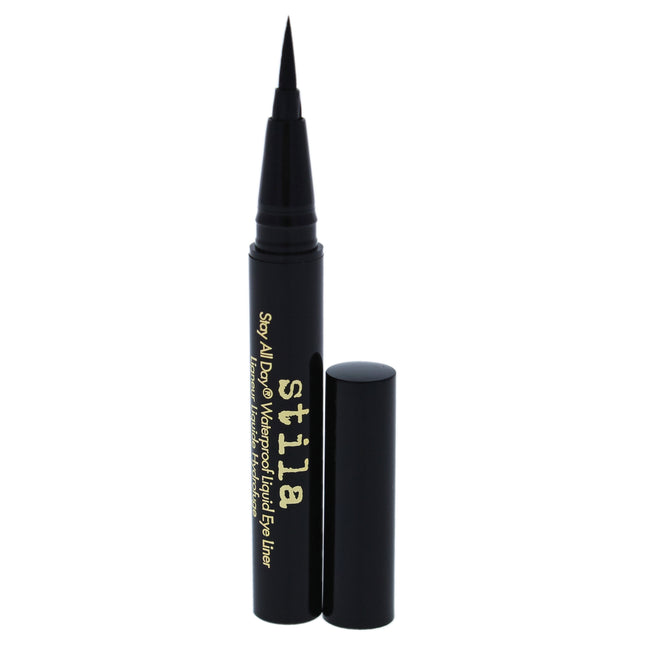 Stila Stay All Day Waterproof Liquid Eye Liner - Intense Black for Women 0.008 oz Eyeliner - Long Lasting and Smudge Proof
