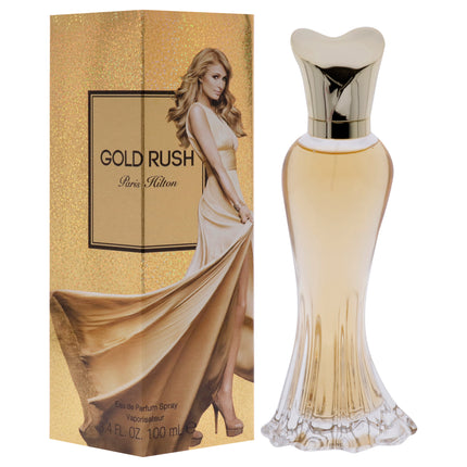 Get Ready to Sparkle with Gold Rush by Paris Hilton - 3.4 oz EDP Spray for Women