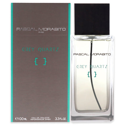 Pascal Morabito Grey Quartz Men's 3.3 oz EDT Spray - Invigorating Fragrance for Him