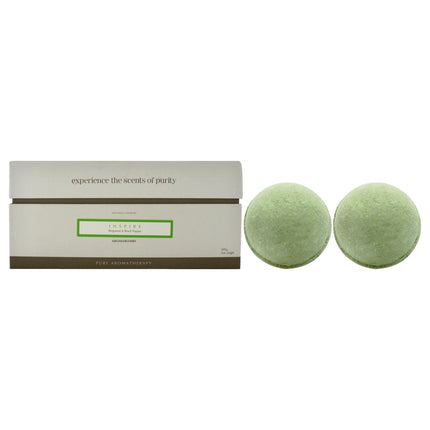 Aromaworks Inspire AromaBomb Duo: 2 x 8.81 oz Bath Bomb Set for Unisex