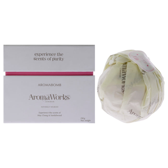 Nurture AromaBomb Single by Aromaworks for Unisex - 8.81 oz Bath Bomb