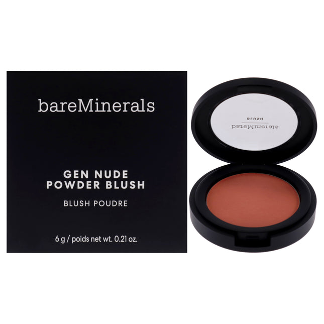 bareMinerals Gen Nude Powder Blush in That Peach Tho for Women - 0.21 oz Blush