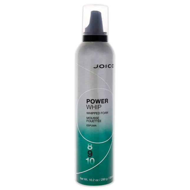 Joico Power Whip Foam Hold - 09 for Unisex - 10.2 oz Foam - Long-lasting Hold & Volume