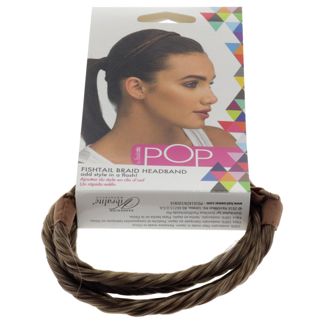 Hairdo Pop Fishtail Braid Headband in R1416T Buttered Toast for Women