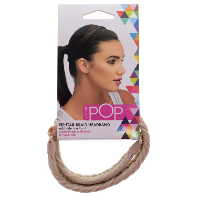 Get the Perfect Fishtail Braid Look with the Pop Fishtail Braid Headband in Swedish Blonde for Women