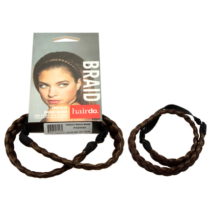 Hairdo French Braid Band in R6 30H Chocolate Copper - Stylish Hair Accessory for Women