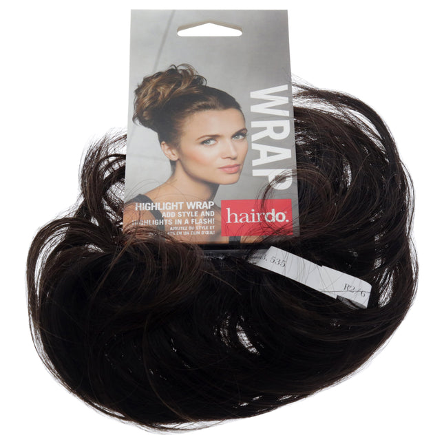 Hairdo Highlight Wrap R2 R6 Ebony for Women - Versatile Hair Wrap for Stylish Looks
