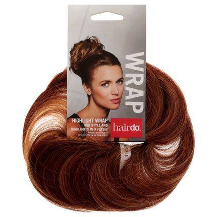 Get Noticed with the Highlight Wrap in R28S Glazed Fire by Hairdo for Women