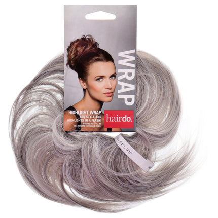 Hairdo Highlight Wrap - R56 60 Silver HI-LT for Women - 1 Pc Hair Wrap in Beautiful Silver Color