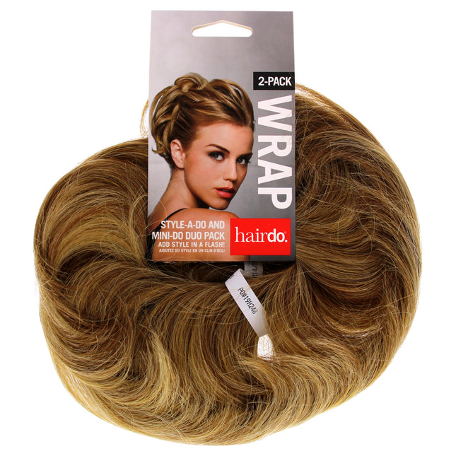 Style-a-do And Mini-do Duo Pack - R14 25 Honey Ginger Hair Wrap Set for Women - 2 Pc Set by Hairdo