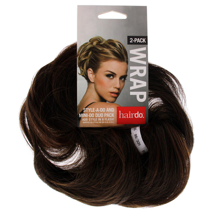 Style-a-do And Mini-do Duo Pack - R6 30H Chocolate Copper by Hairdo for Women - 2 Pc Hair Wrap