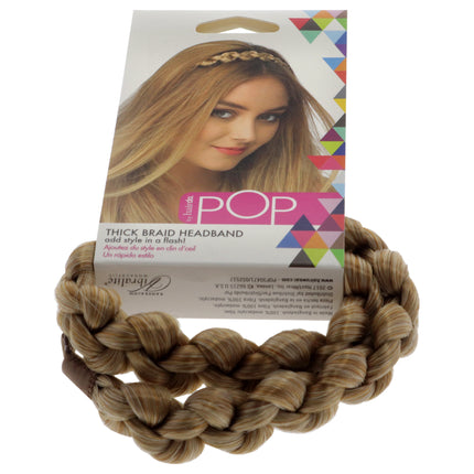 Get a Bold New Look with the Hairdo Women's Pop Thick Braid Headband in Ginger Blonde - 1 Pc Hair Band