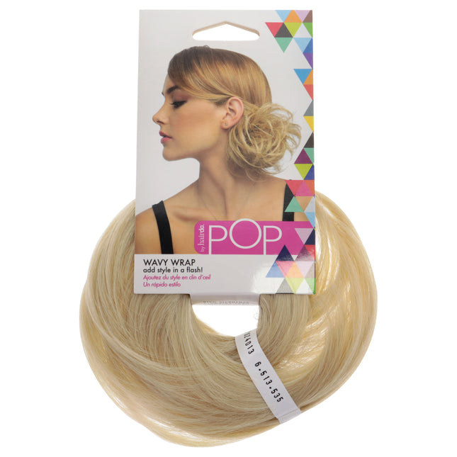 Pop Wavy Wrap in Swedish Blond by Hairdo for Women - Effortless Hair Styling Solution