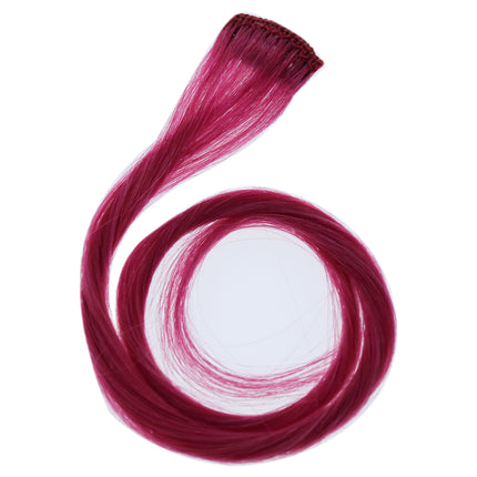 Get Vibrant Pink Hair with Hairdo Women's Human Hair Color Strip - 16 Inch Color Strip