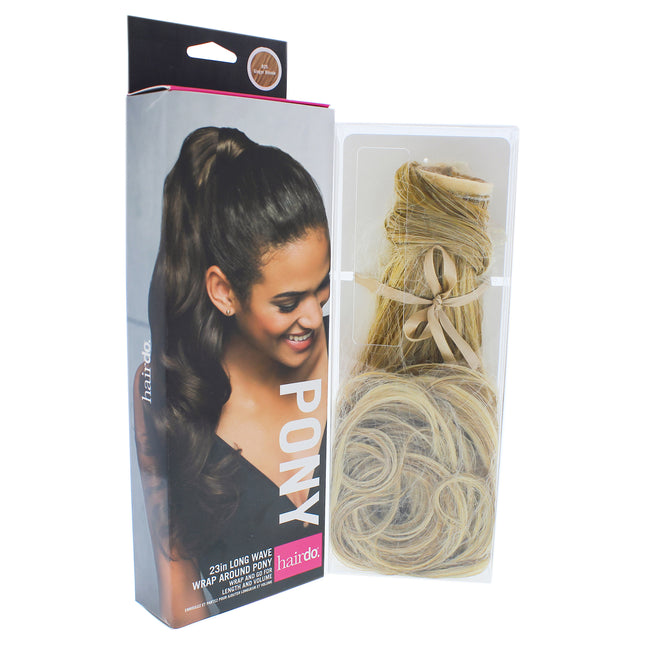 Get Gorgeous Waves with the Wave Wrap Around Pony in Ginger Blonde - 23 Inch Hair Extension by Hairdo for Women