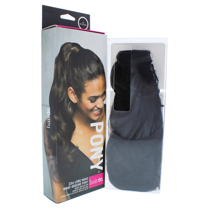 Wave Wrap Around Pony - Dark Chocolate Hair Extension for Women - 23 Inch - Hairdo