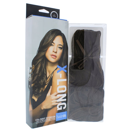 Wavy Extension - R10 Chestnut by Hairdo for Women - 23 Inch Hair Extension - Get Instant Volume and Length!