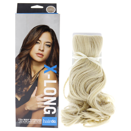 Get the Look You Want with Wavy Extension - R22 Swedish Blonde by Hairdo - 23 Inch Hair Extension