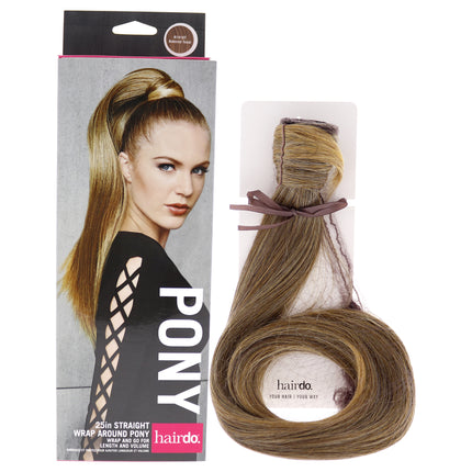 Hairdo Straight Wrap Around Pony in R1416T Buttered Toast for Women - 25 Inch Hair Extension