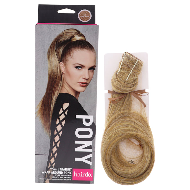 Hairdo Straight Wrap Around Pony R25 Ginger Blonde for Women - 25 Inch Hair Extension
